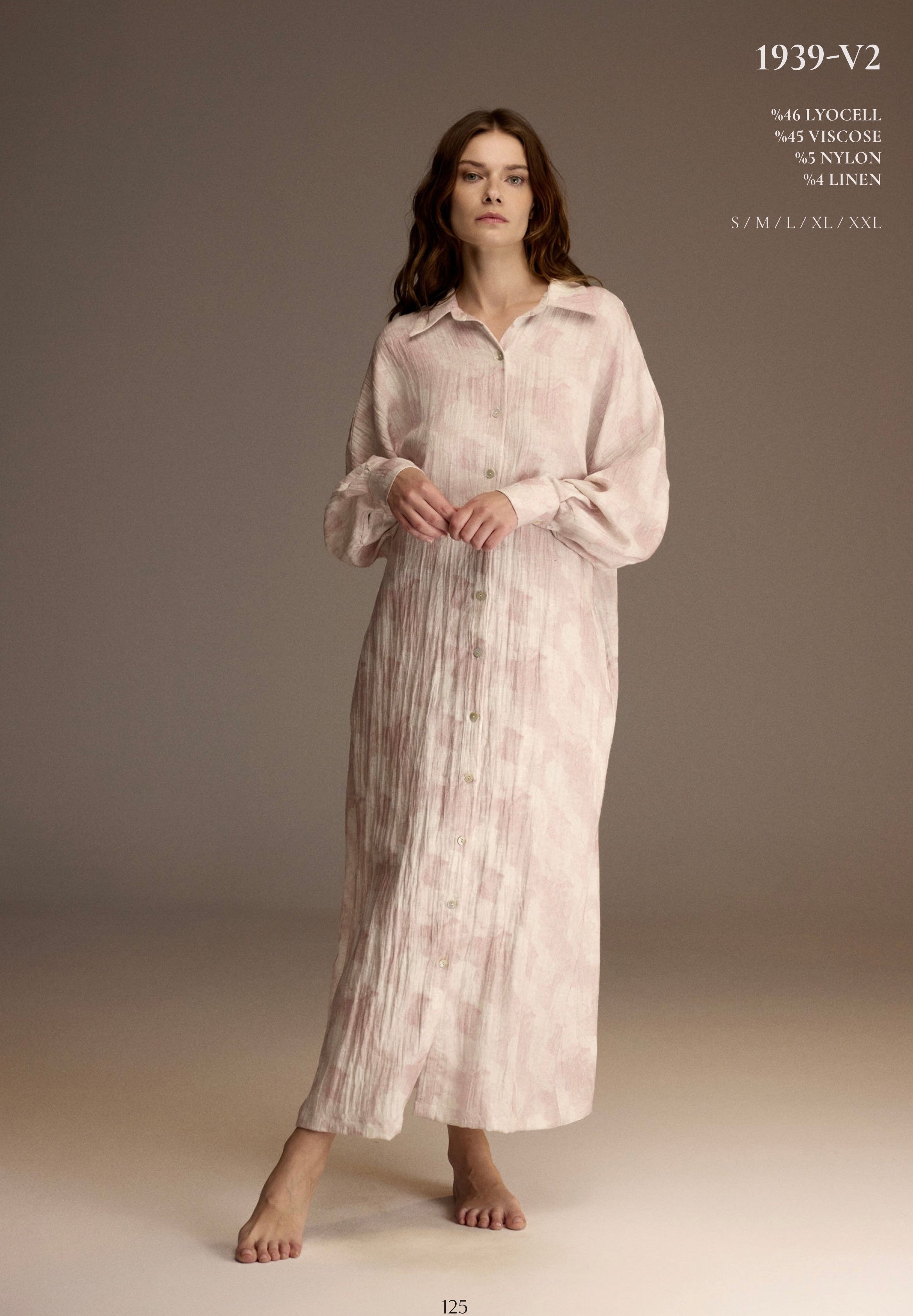 Sable Nuage Shirt Dress . 1939-2