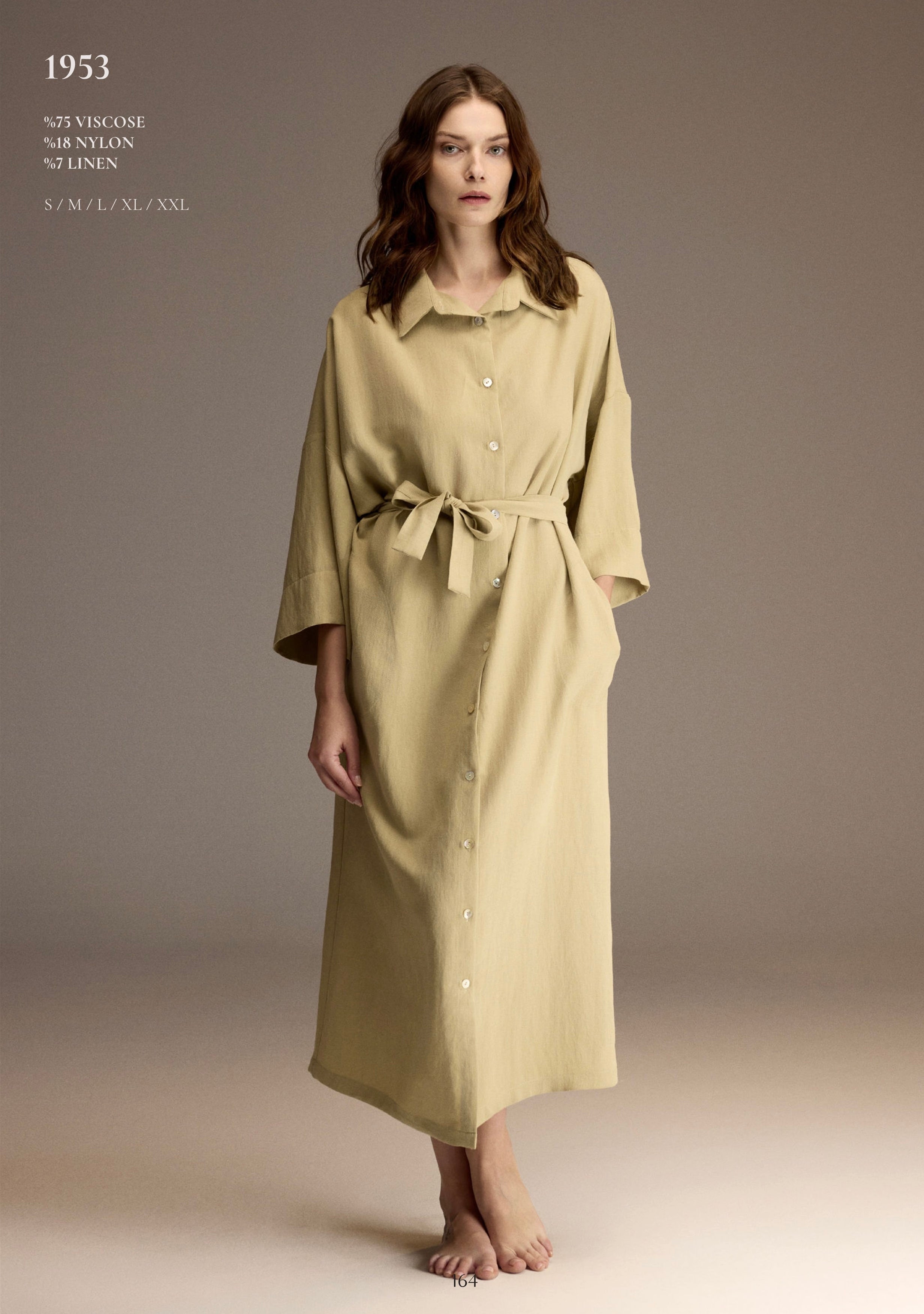 Santorini Belted Dress . 1953-1